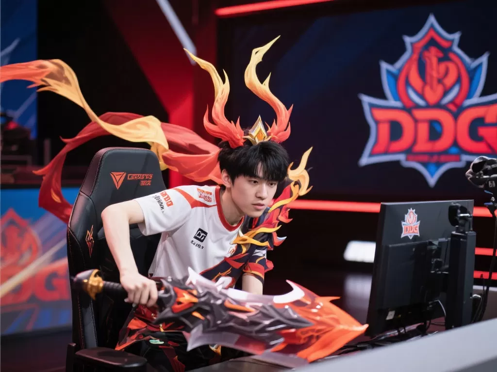 情久 2-1 逆转 DYG，安七哪吒精准切C，团战碾压挺进下一轮